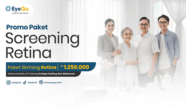Promo Paket Skrining Retina Rp 1.250.000